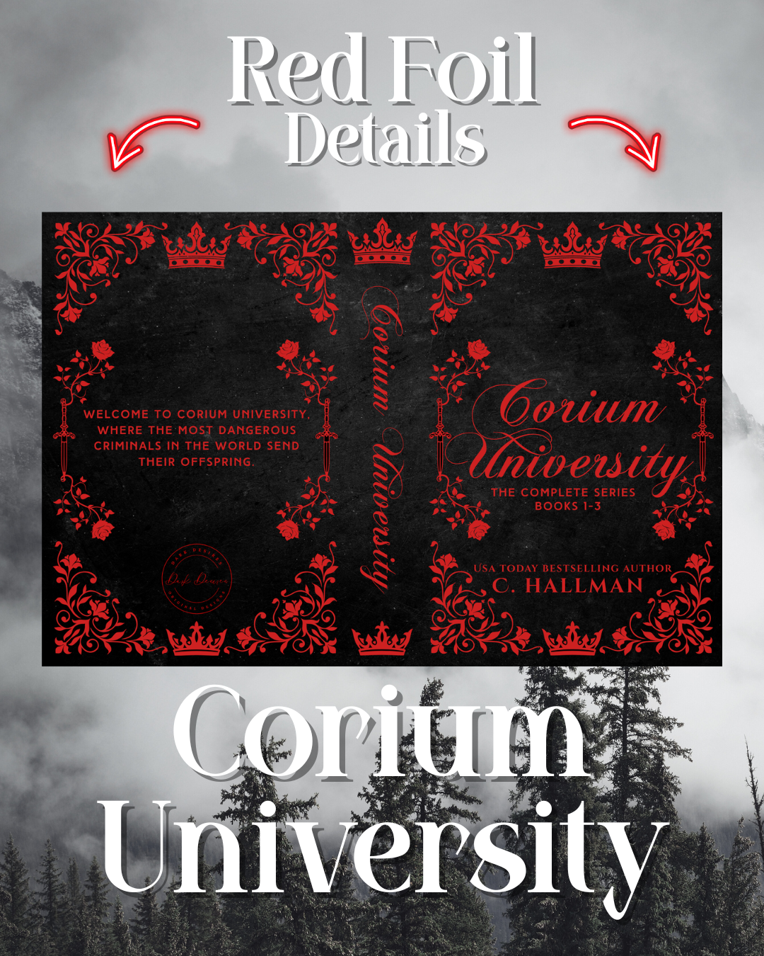 Corium University Omnibus Hardcover with Foil Dust Jacket