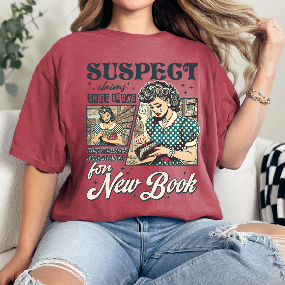 Suspect Claims She's Broke T-Shirt