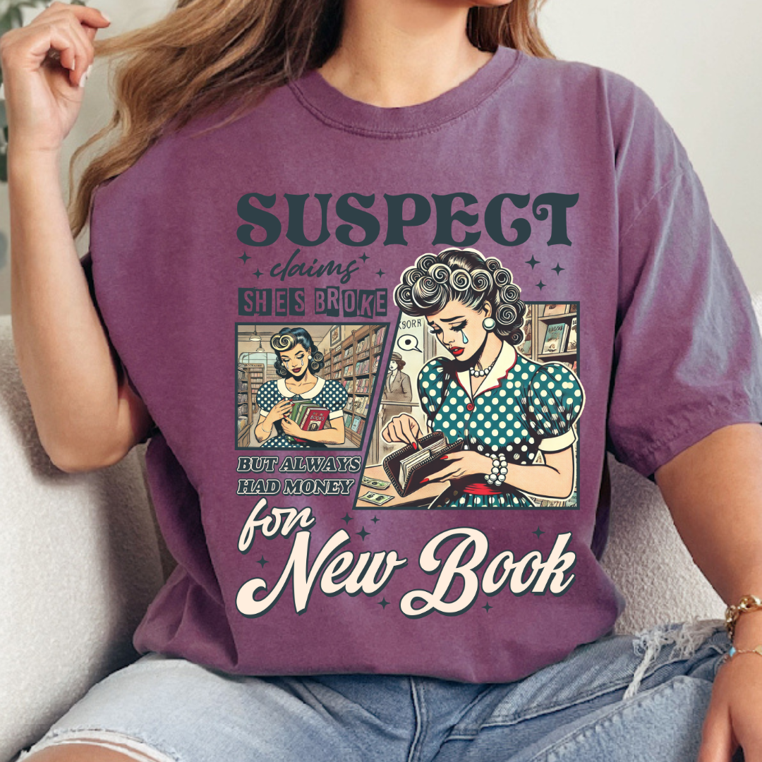 Suspect Claims She's Broke T-Shirt