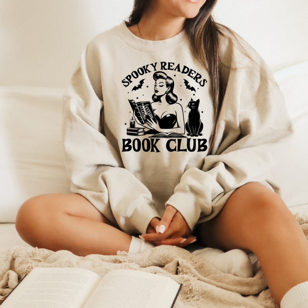 Spooky Readers Club Crewneck