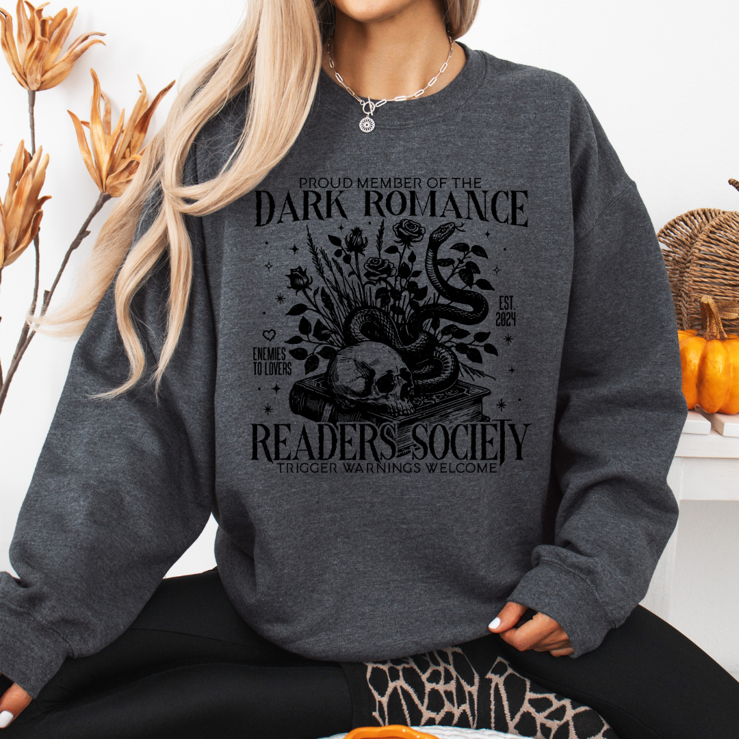 Dark Romance Readers Society Crewneck