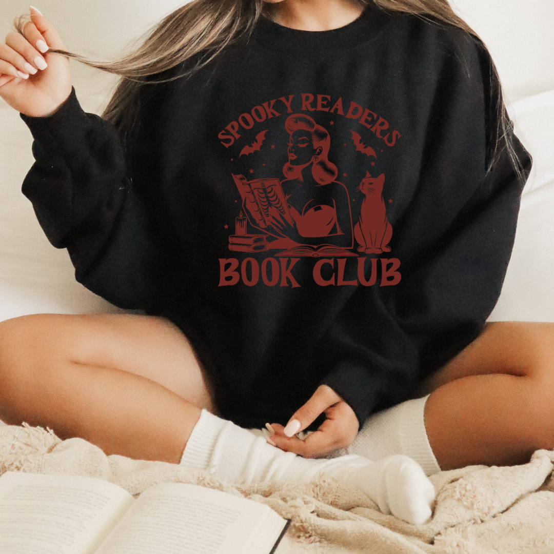 Spooky Readers Club Crewneck