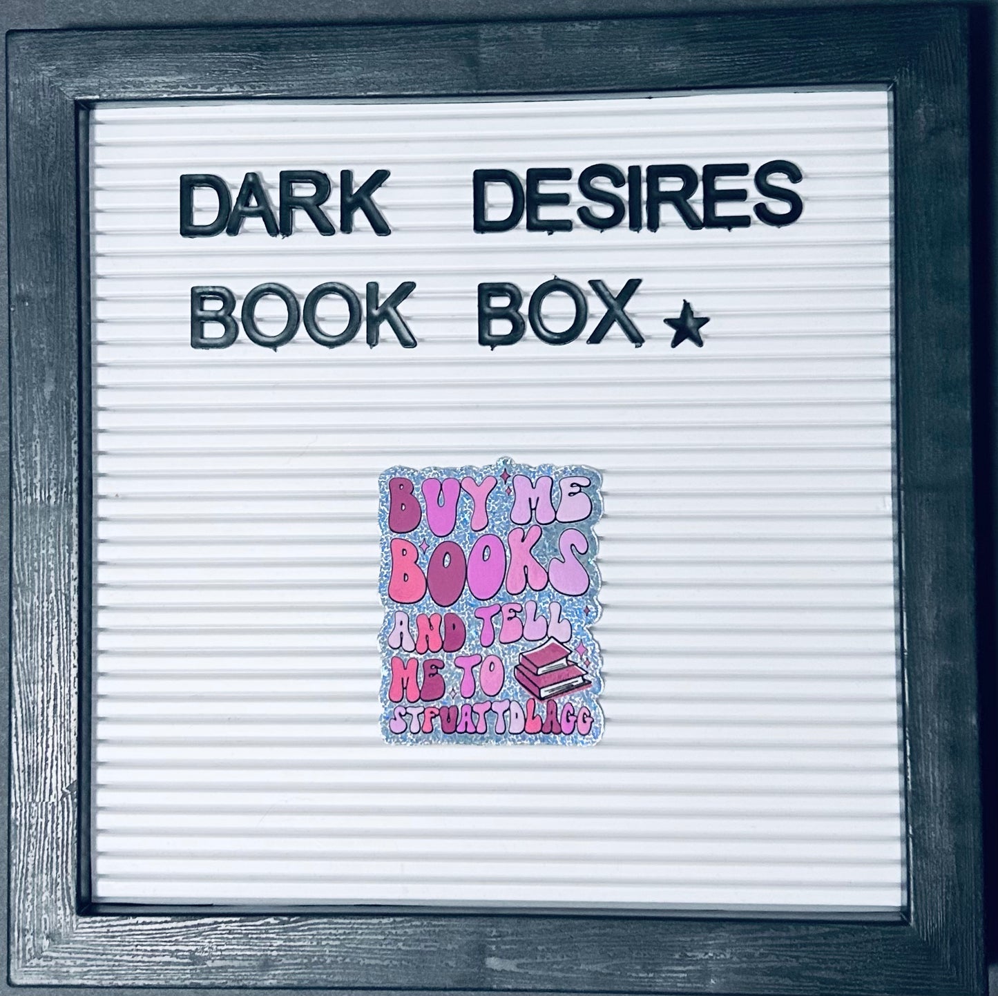 STFUATTDLAGG Glitter Sticker