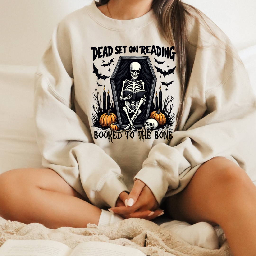 Dead Set On Reading Crewneck