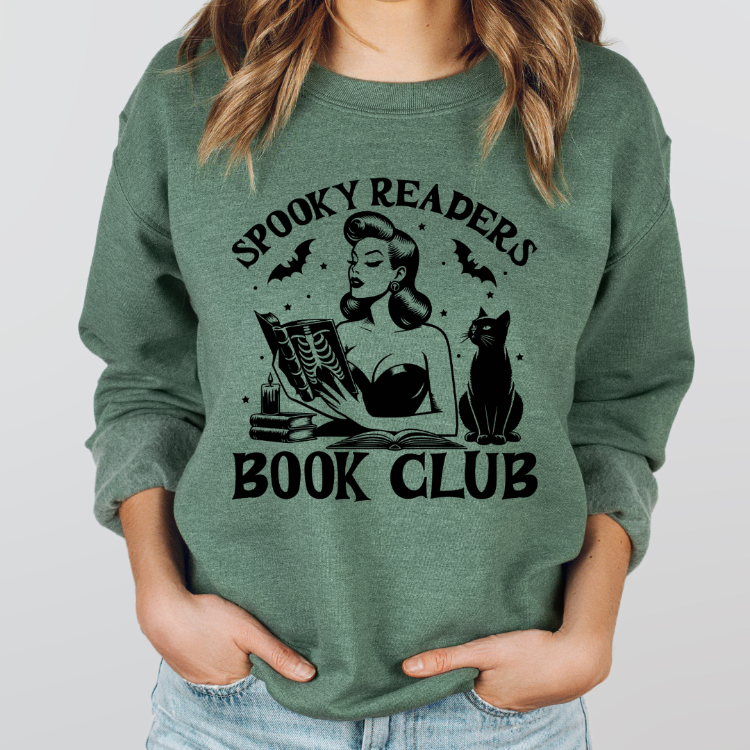 Spooky Readers Club Crewneck