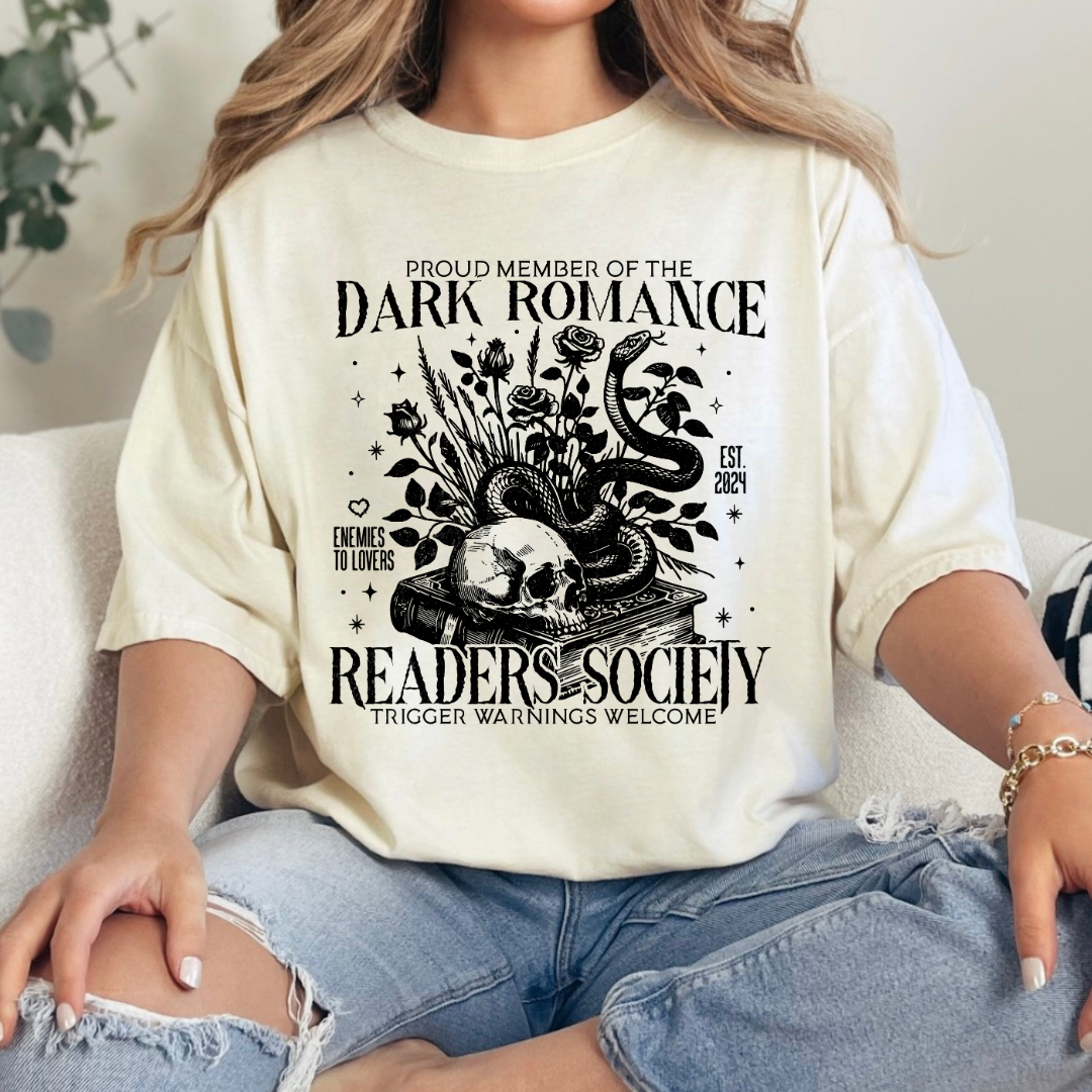 Dark Romance Readers Society T-Shirt