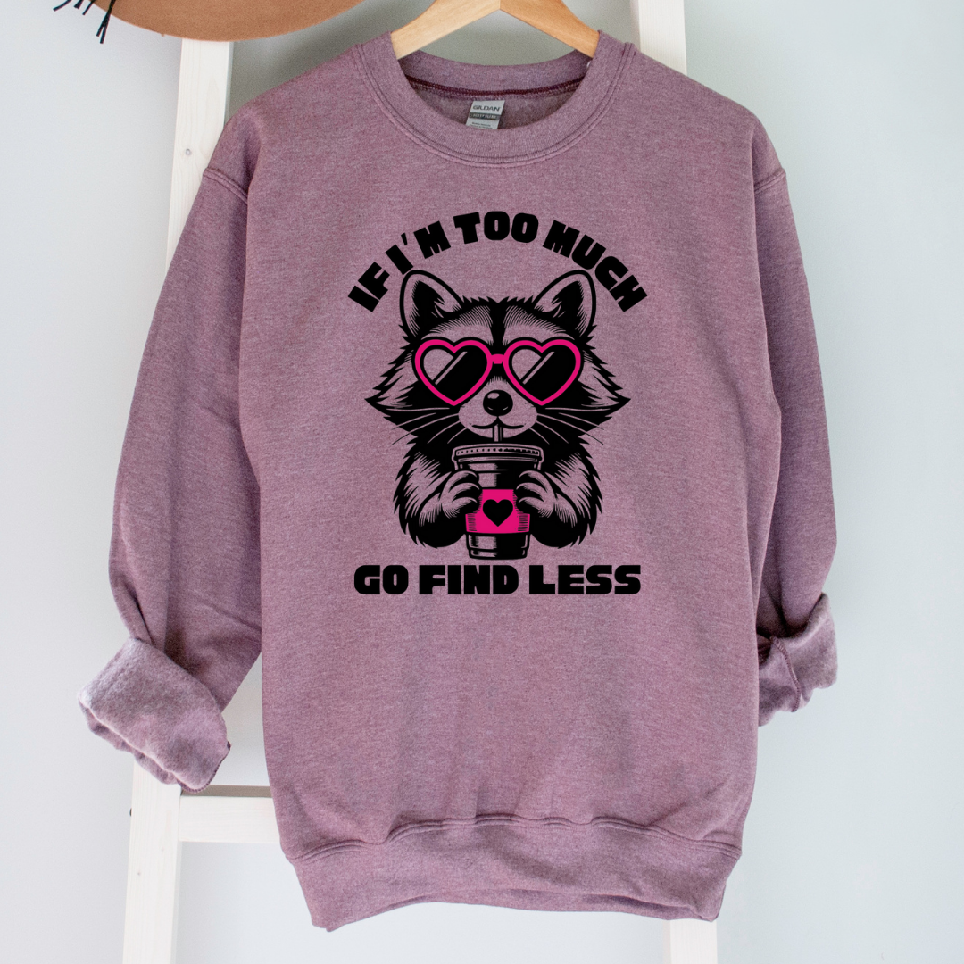 Go Find Less Crewneck