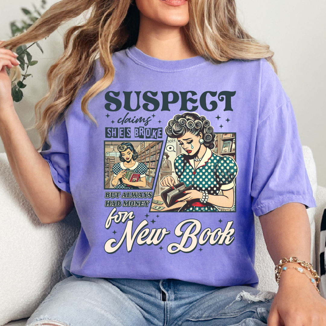 Suspect Claims She's Broke T-Shirt