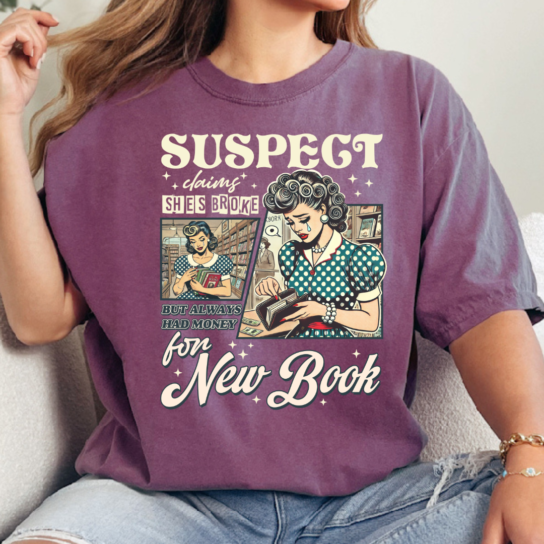 Suspect Claims She's Broke T-Shirt