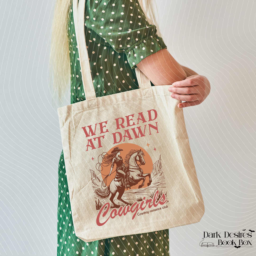 We Read at Dawn Tote bag
