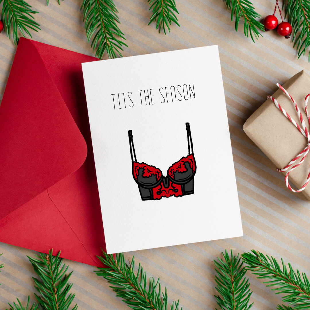 Tits The Season Card
