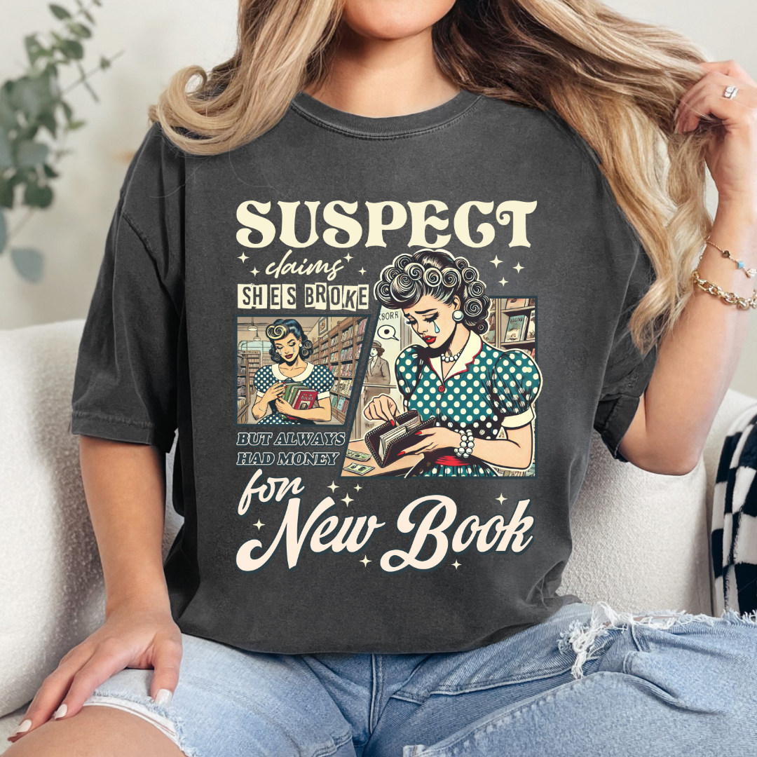 Suspect Claims She's Broke T-Shirt