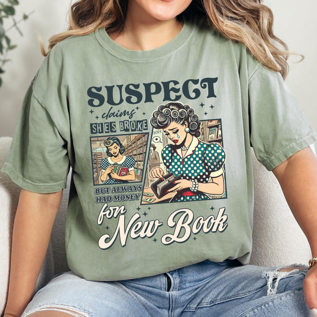 Suspect Claims She's Broke T-Shirt