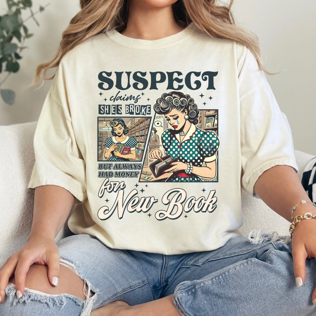 Suspect Claims She's Broke T-Shirt