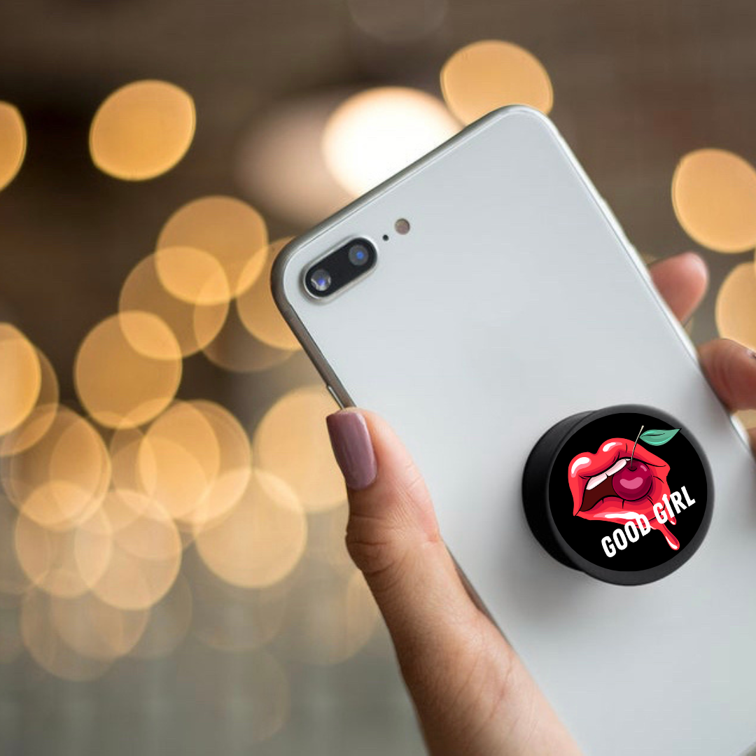 Phone Case Lip Gloss Popsocket Phone Case Pop Socket Pop Lips