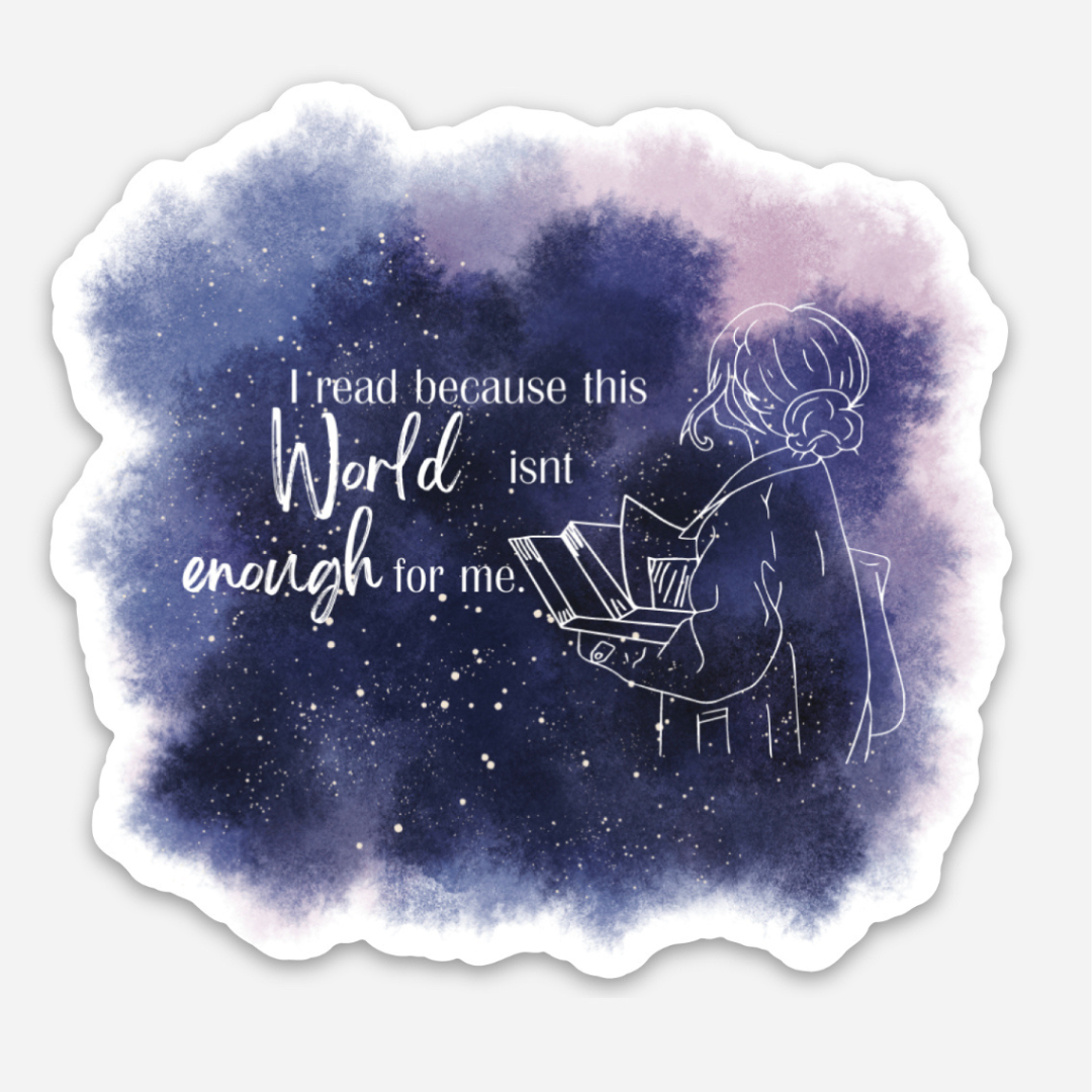The world isn’t enough Sticker