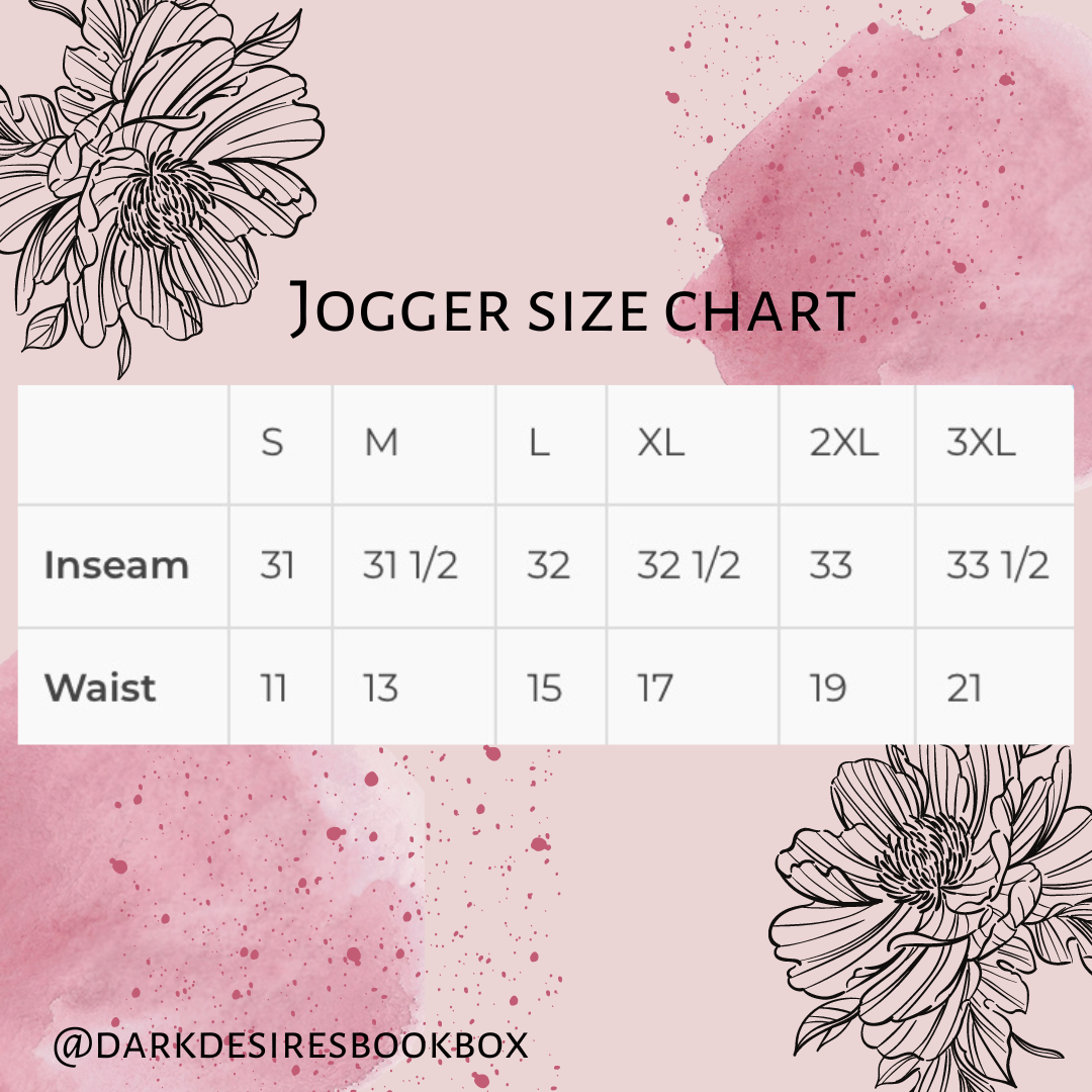 Book Club Joggers (Calligraphy Lettering)