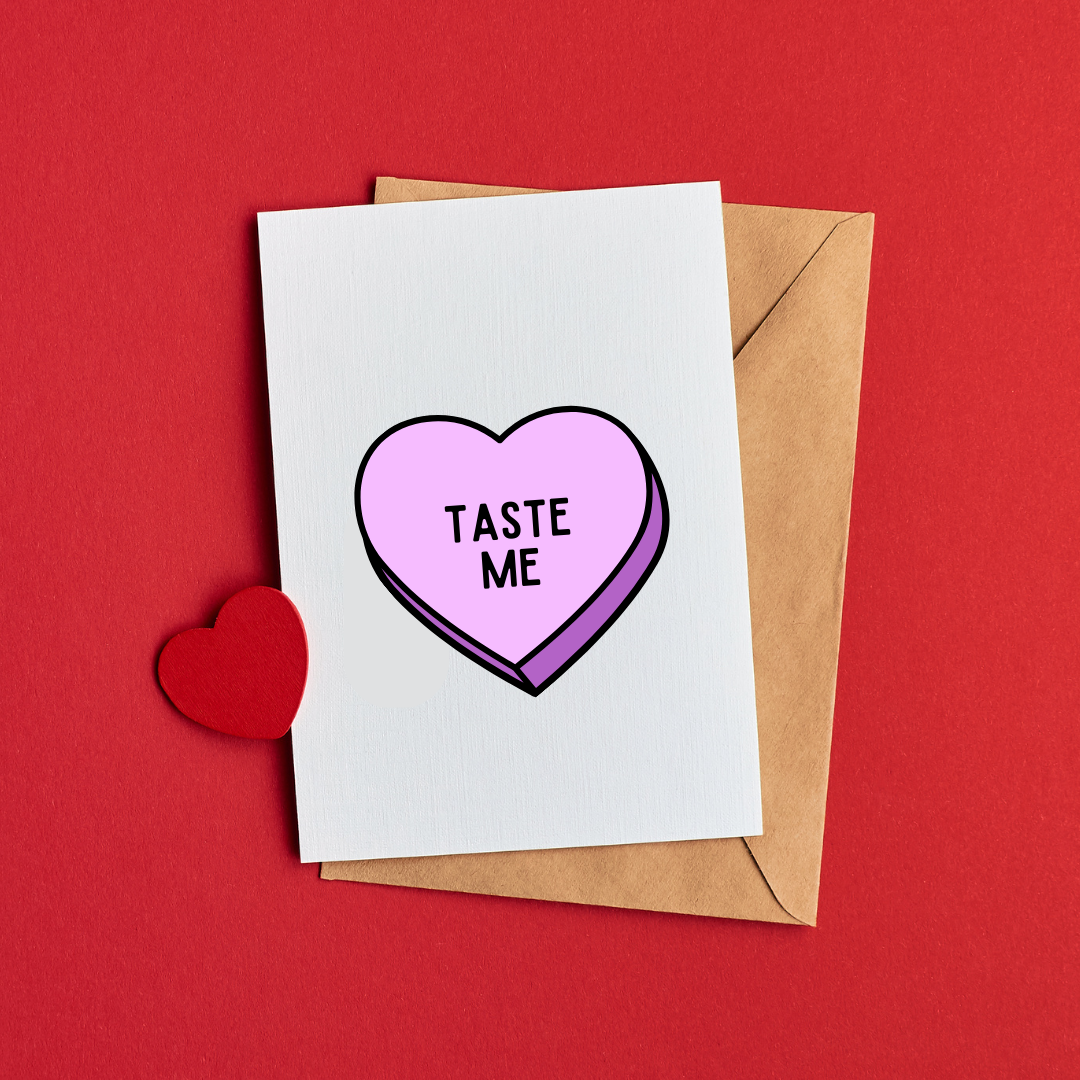 Taste me Card