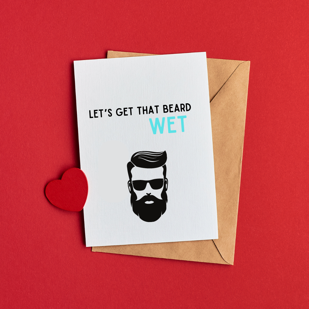 Beard Wet Card