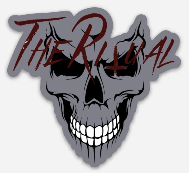 The Ritual Skull Sticker