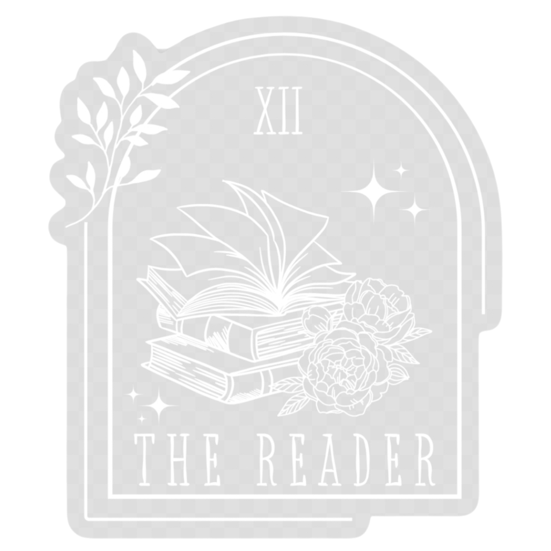 Clear The Reader Sticker