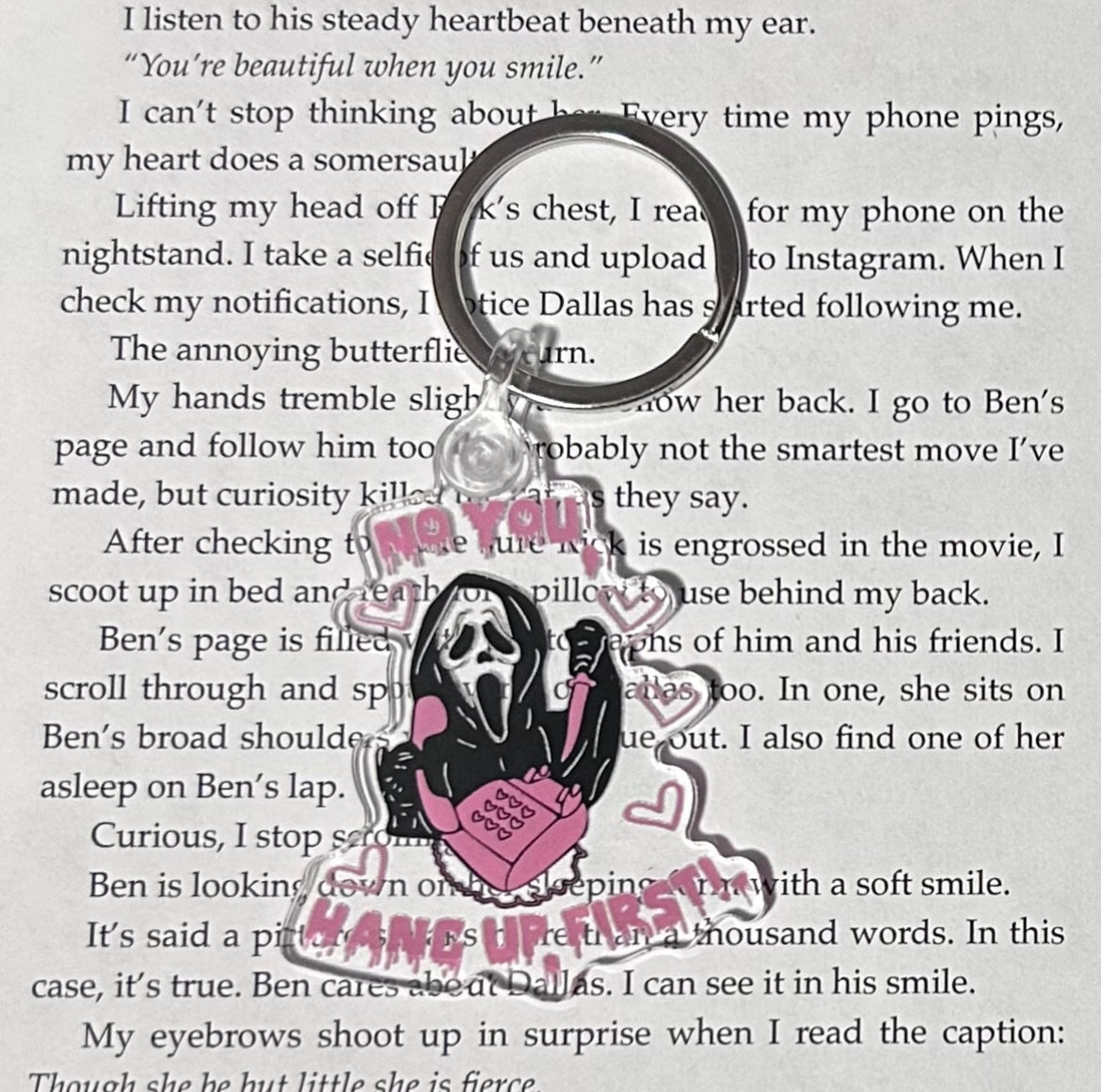 No you hang up Keychain
