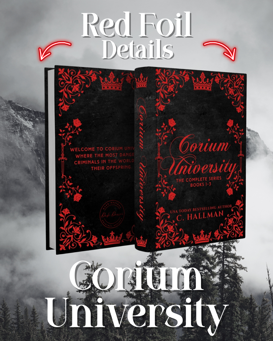 Corium University Omnibus Hardcover with Foil Dust Jacket