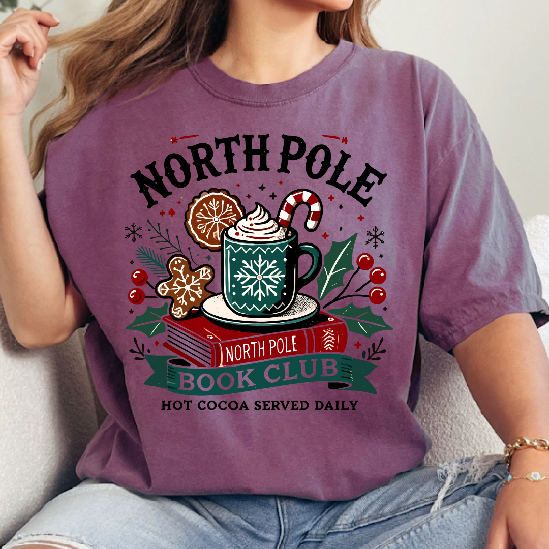 North Pole Book Club T-Shirt