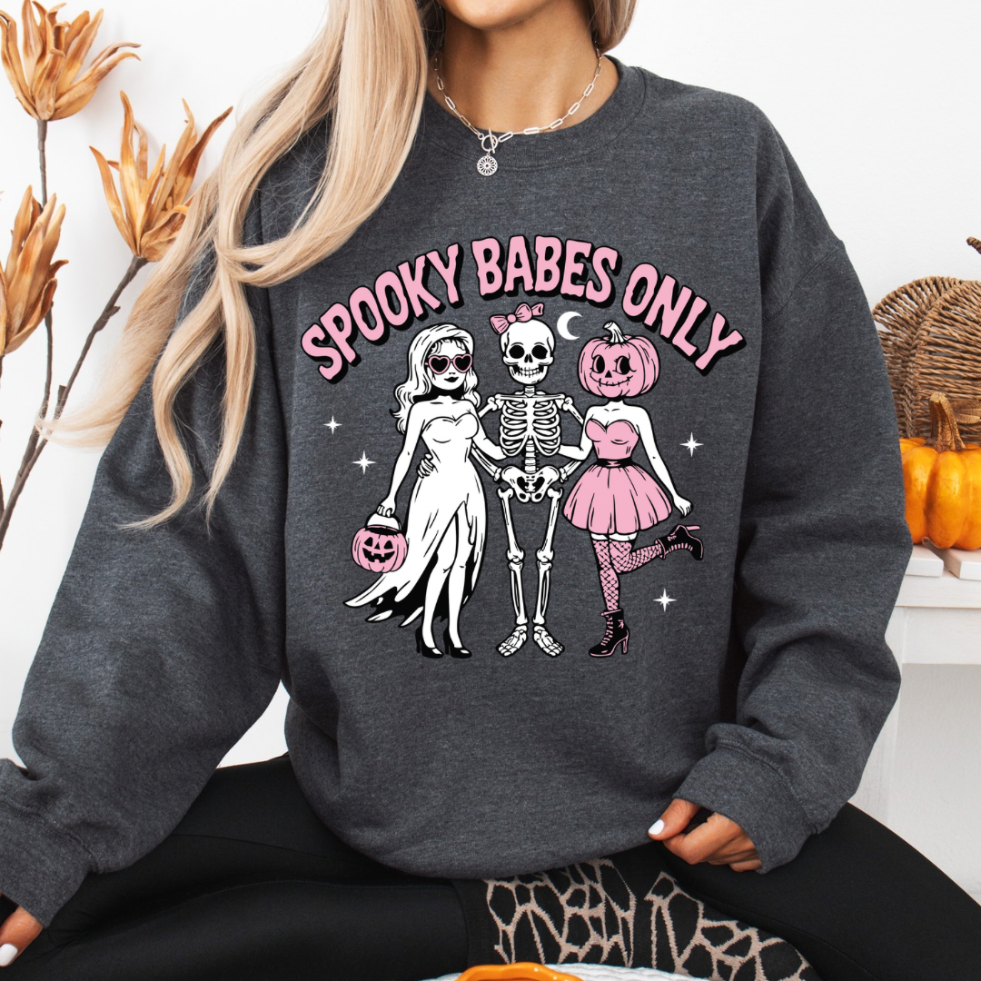Spooky Babes Only Crewneck