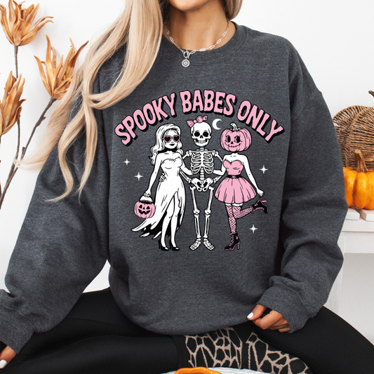 Spooky Babes Only Crewneck