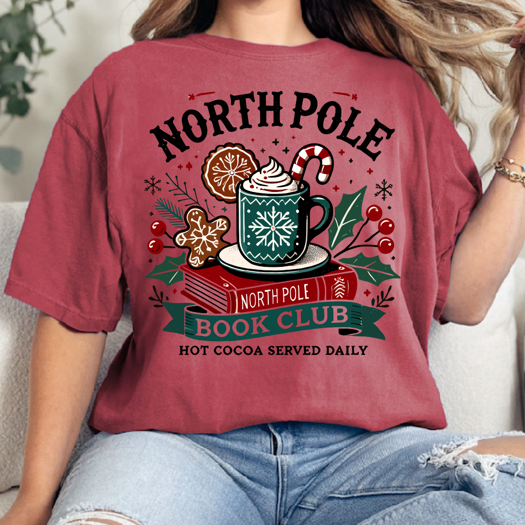 North Pole Book Club T-Shirt