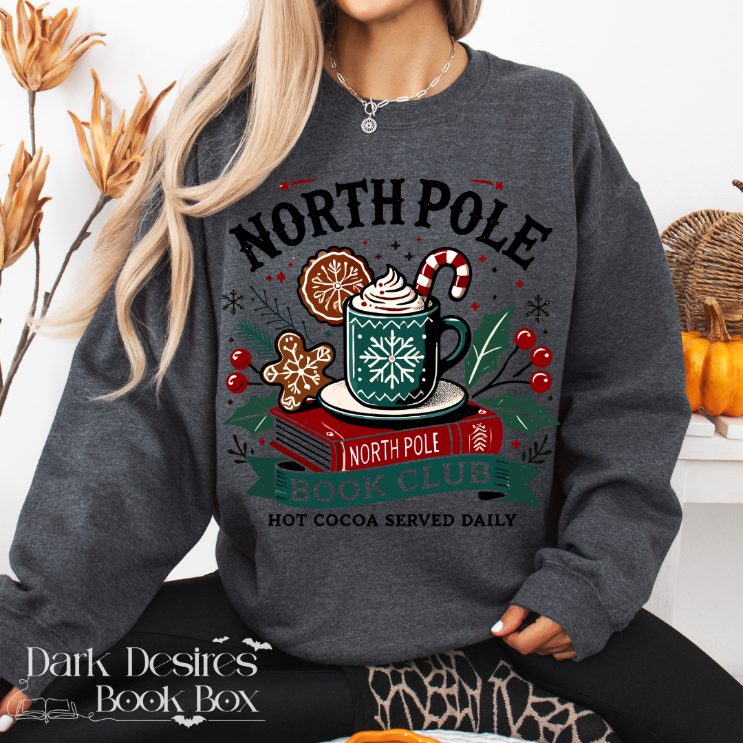 North Pole Book Club Crewneck