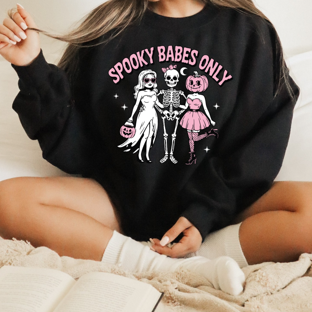 Spooky Babes Only Crewneck