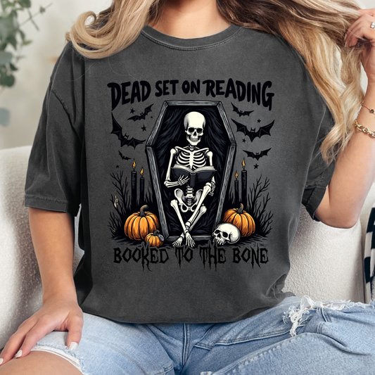 Dead Set On Reading T-Shirt