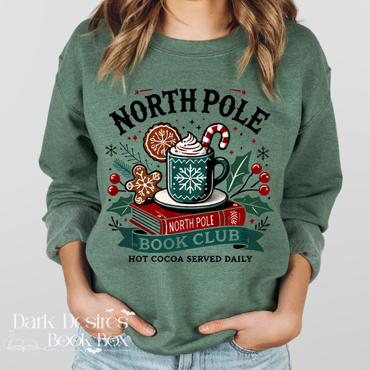 North Pole Book Club Crewneck