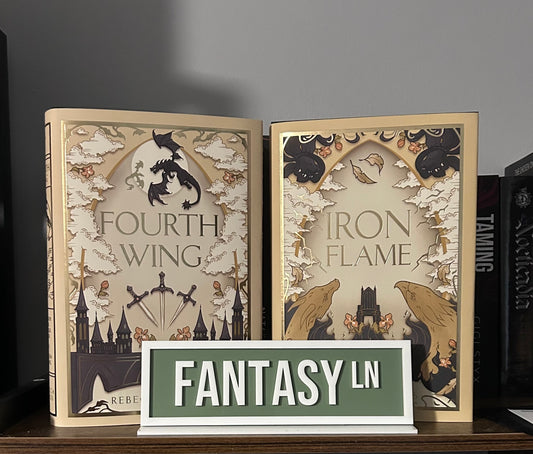 Fantasy Ln Bookshelf Sign