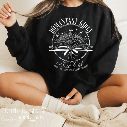 Romantasy Girly Crewneck