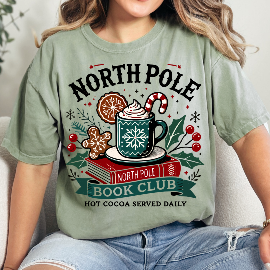 North Pole Book Club T-Shirt