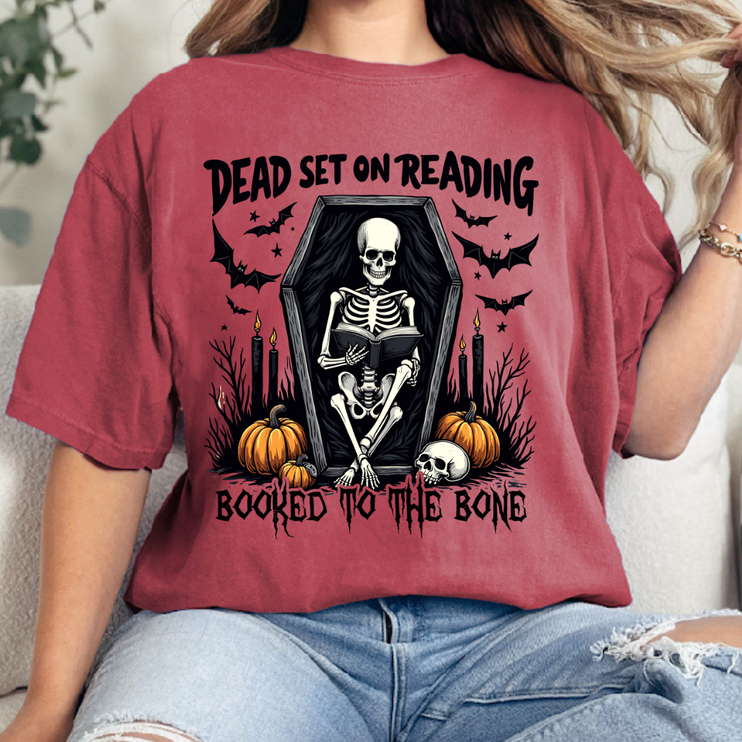 Dead Set On Reading T-Shirt