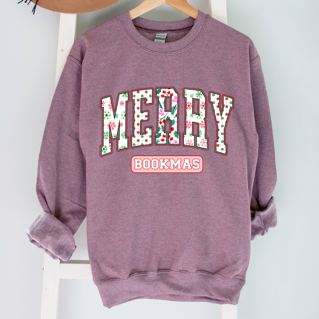 Merry Bookmas Crewneck