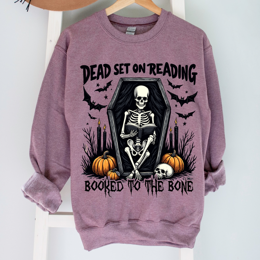 Dead Set On Reading Crewneck