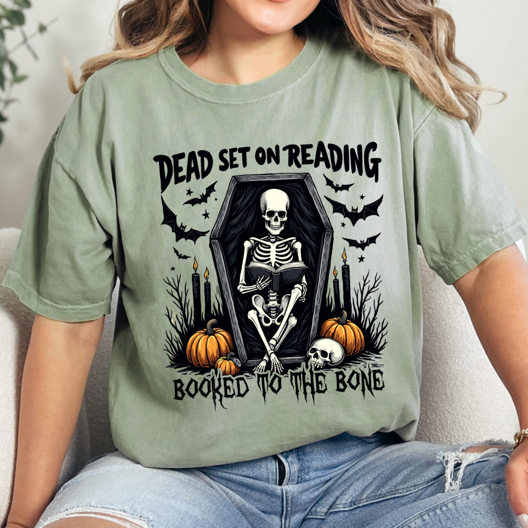 Dead Set On Reading T-Shirt