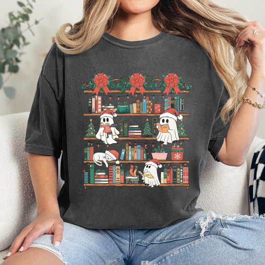 Holiday Bookshelf T-Shirt