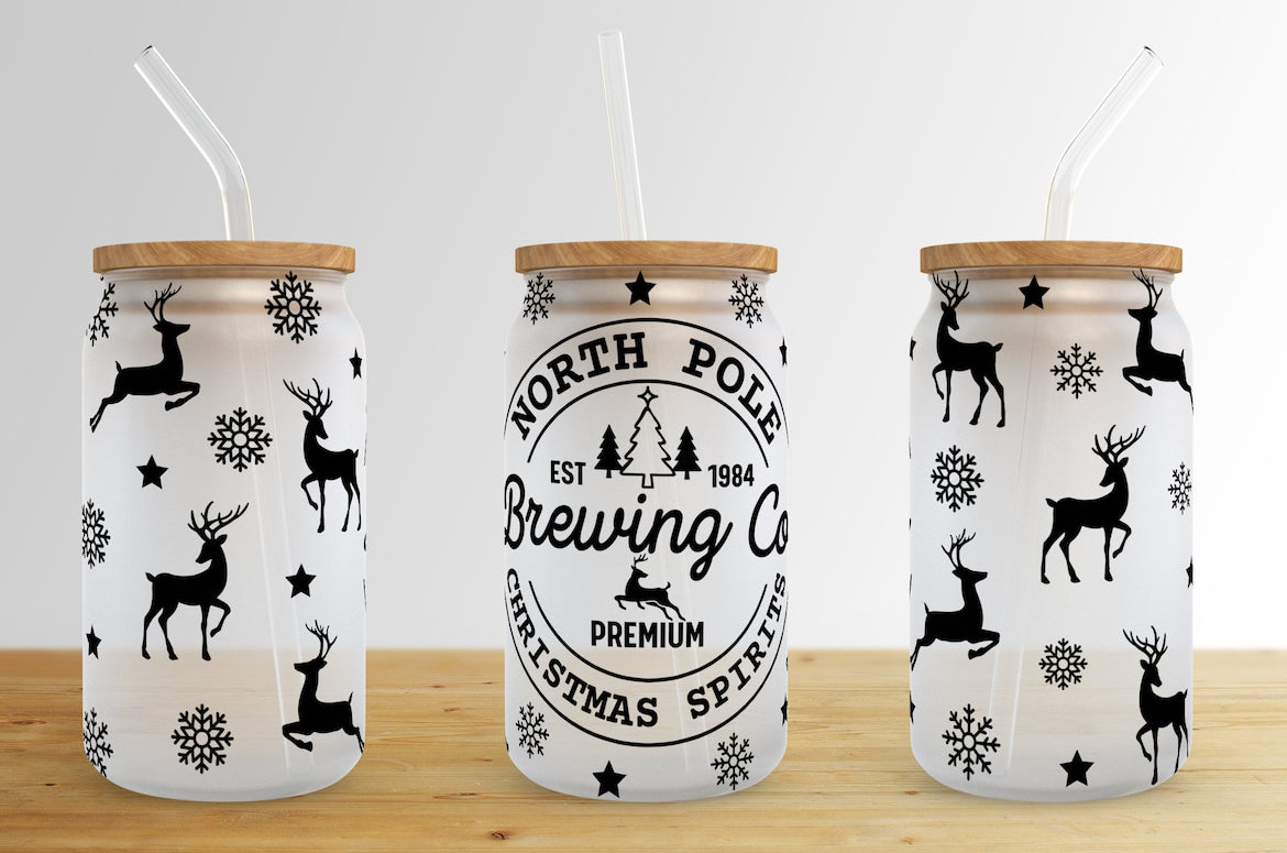 North Pole Brewing Co. Glass Tumbler