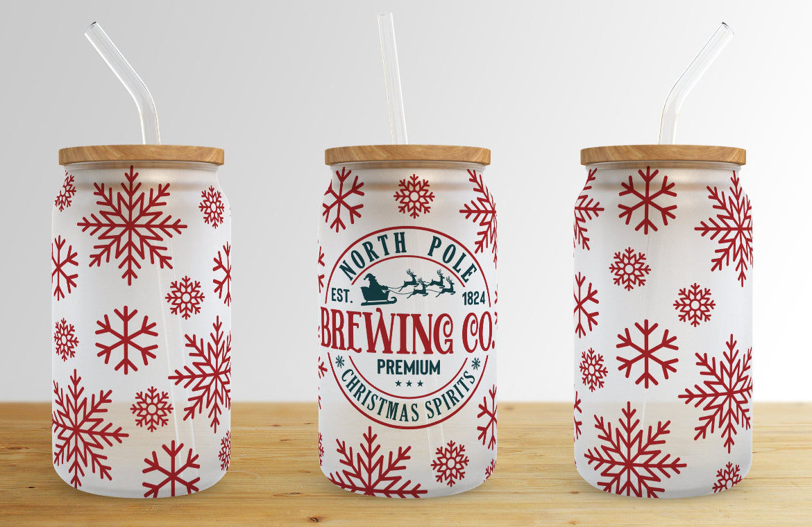 North Pole Brewing Co. Glass Tumbler