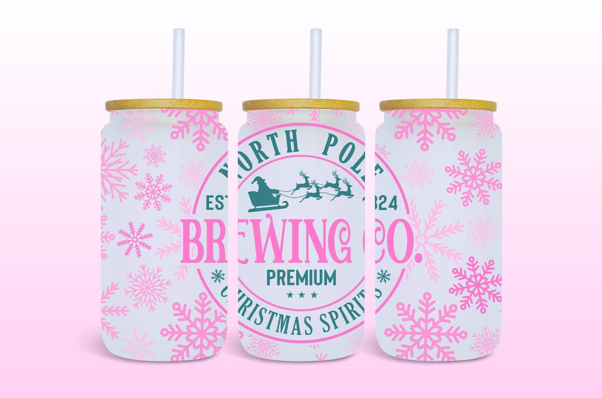 North Pole Brewing Co. Glass Tumbler