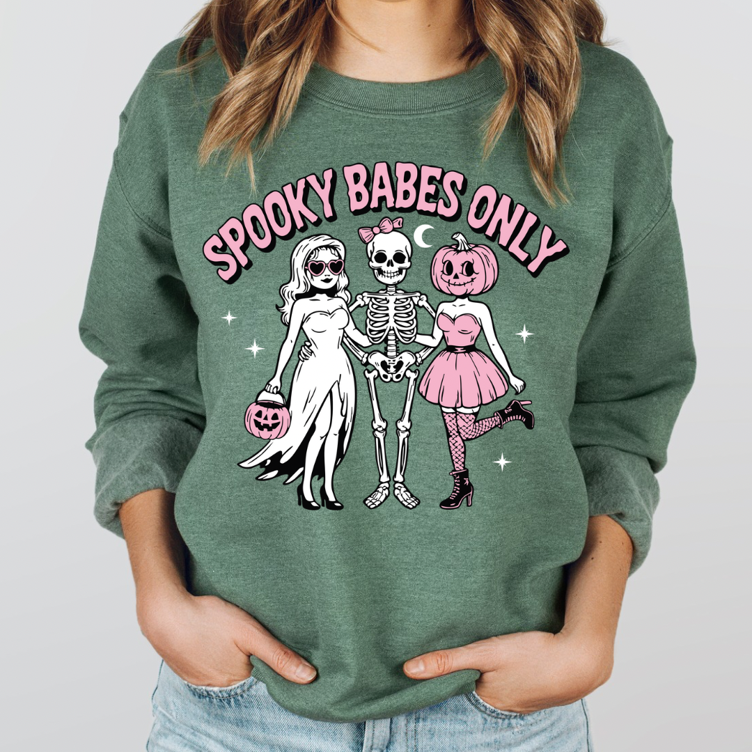 Spooky Babes Only Crewneck