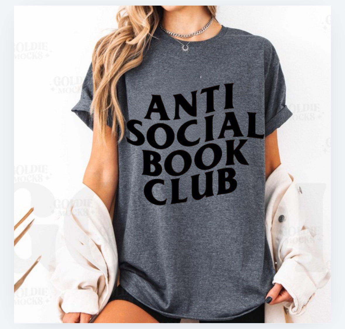 ANTI SOCIAL BOOK CLUB T-Shirt