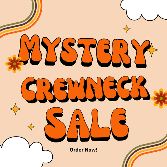 Mystery crewneck sale