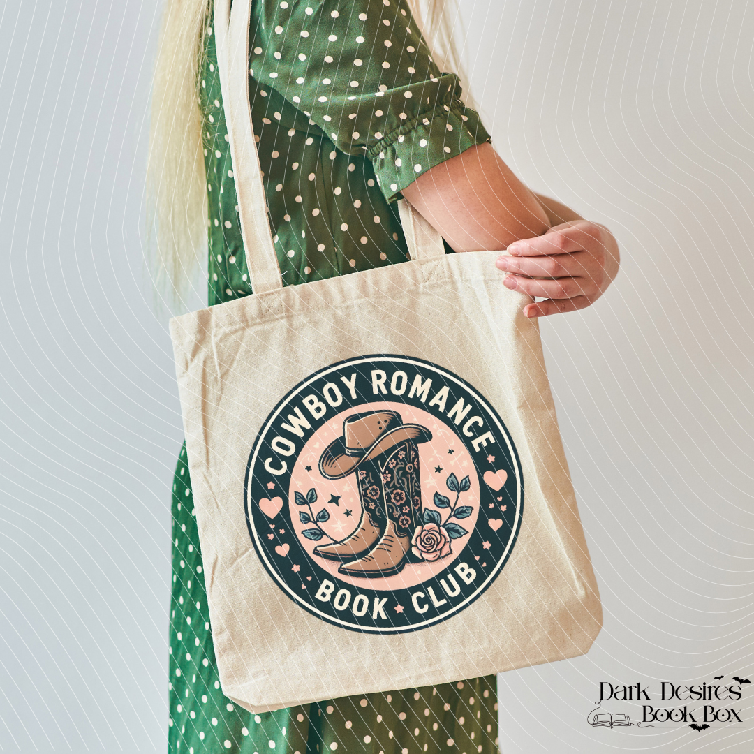 Cowboy Romance Book Club Tote bag